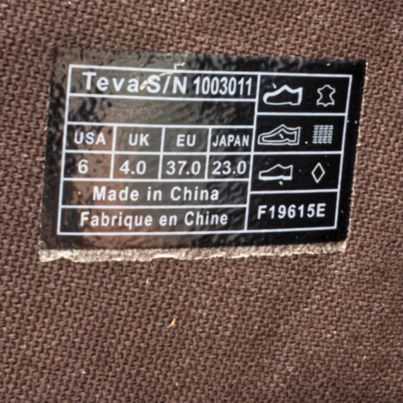 TEVA De La Vina Waterproof Leather Tall Mid-Calf Boots - Brown - Size US 6 - - Picture 7 of 14